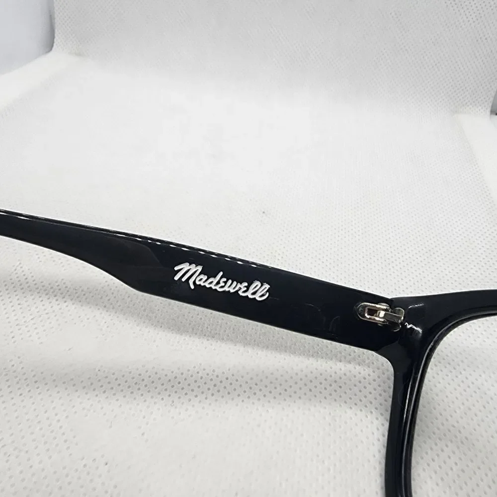 Madewell Black Glasses - Stylish and Sleek Eyewear